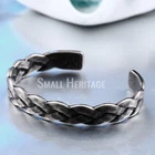 316L Stainless Steel Cuff Bracelet Open Bangle Retro Style Twist Men 1341 New. Price: $27.15.