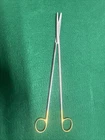 Jarit 101-256 Carb-edge Curved Blunt Tip 14-1/4" Length Scissors Stainless Used. Price: $25.00.