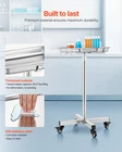 Mayo Stand, Stainless Steel Tray, Load Capacity Up To 35 Lbs, Personal Care New. Price: $76.23.