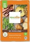 Real Food Blends Beef Potatoes Spinach Tube-fed Meals 12 Pack 9.4OZ New Sealed. Price: $25.00.