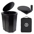 72 Hrs Portable Collapsible Toilet For Camping, 15.8" Extra Large Toi... New. Price: $81.88.