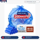 Reli. Supervalue 40-45 Gallon Recycling Bags 200 Count Blue Trash Mad New. Price: $99.99.