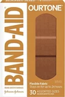Band-aid Our Tone BR45 Bandages Flexible Fabric Assorted 30CT New. Price: $10.95.