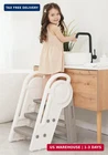 Harwaya 3 Step Bathroom Stool For Toddlers Kids, Foldable New. Price: $69.14.