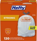 Strong 13 Gallon Trash Bags, Tall Kitchen Unscentedlarge New. Price: $32.29.