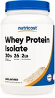 Nutricost Whey Protein Isolate (unflavored) 2LBS - Powder New. Price: $59.98.