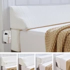 Wedge Pillow King Size 76 X10 X6 Foldable Headboard Gap Filler White Couzssyhi New. Price: $59.99.