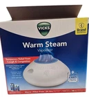 Vicks Warm Steam Vaporizer With Manual Cough & Congestion Relief - Blue White Used. Price: $10.80.