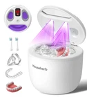 Househerb Ultrasonic Retainer Cleaner, Dental Cleaning Pod For Denture, White New. Price: $28.88.