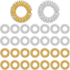 Blulu Spiky Finger Sensory 0.98 Inch (pack Of 30), Gold And Silver New. Price: $12.35.