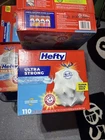 Hefty Ultra Strong Clean Burst Continuous Odor Control 13 Gallon Bags 110 Count New. Price: $15.00.