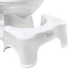 Toilet Squatting Posture Stool, 7" Height, Reduces Strain For An Easier Go, Poop New. Price: $34.99.