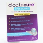 Cicatricure Open Wound Pain, Itch & Scar Relieving Ointment 1 Oz Exp 03/28 New. Price: $9.88.