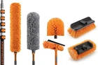 30 Foot High Reach Telescoping Duster Kit And Vinyl Siding Brushes With 5-24 Ft New. Price: $251.99.