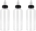 3 Pcs Dispensing Bottles, 8OZ Plastic Boston Squeeze With Twist Top Cap New. Price: $13.95.