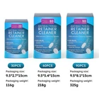 Denttach Retainer Cleaner Tablets Dentures & Invisalign Cleaning Orthodontic New. Price: $10.99.