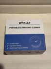 Wrklly Portable Ultrasonic Cleaner Denture Jewelry New Open Box. Price: $17.99.