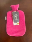 Hot Water Bottle By Fashy W/velvet Pink Cover - For Pain, Arthritis, Warmth New. Price: $28.99.