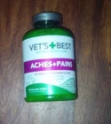 Vet's Best Natures Health Care Aches And Pains Exp 5/28 - 50 Chewable Tablets New. Price: $11.00.