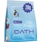 Oath Nutrition Clear Whey Isolate 20G Protein Blue Razz Coconut New. Price: $59.99.