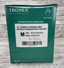 *dented Box* Tronex 12" Sterile Nitrile Exam Gloves, Size Medium New. Price: $22.46.