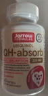 Jarrow Ubiquinol Qh-absorb 200MG, 60 Gels, 11/2028 Max Absorption New. Price: $28.49.