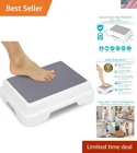 Secure 4.5'' Step Stool For Safe Bath Access - Perfect Elderly And Kids New. Price: $58.00.