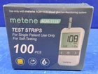 Box 100 Count Metene AGM-513S Test Strips Diabetes Blood Glucose/ Exp 2024 As-is New. Price: $14.95.
