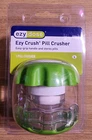 Ezy Dose Pill Crusher Easy-grip Handle W/ Storage Compartment Green New. Price: $8.95.