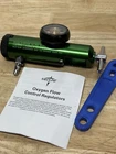 Medline Oxygen O2 Tank Regulator HCS8715M 50 Psi Cga 870 Brass Sleeved Green Pre-owned. Price: $29.58.