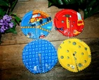 G-tube Mic-key Button Feeding Pads,amt Cover Construction Man! New. Price: $9.00.