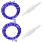 Resone 2PK Oxygen Supply Tubing - Swivel Connectors, R1 25FT, Purple New. Price: $18.99.
