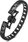 Feraco 5X Strength Magnetic Bracelets For Women, Stainless Steel New. Price: $30.36.