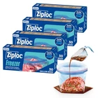Ziploc Gallon Food Storage Freezer Bags, 120CT Total, Standup Bottom, Easy To... New. Price: $34.05.