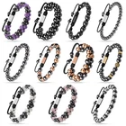Magnetrx Hematite Magnetic Therapy Bracelet Women Genuine Black Stone Beaded New. Price: $39.95.