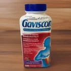 Gaviscon Chewable Foamtabs 100 Count Heartburn Acid Reflux Exp. 9-2027 New. Price: $34.00.