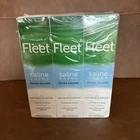 Fleet Saline Laxative Enema Pack 6 7.8 Oz Constipation Relief New. Price: $29.99.