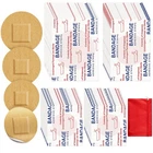 Adhesive Bandages 4 Sizes Round Flexible Fabric Tan Funtery Spot Latex New. Price: $20.00.