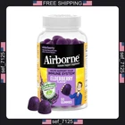 Airborne Elderberry + Zinc & Vitamin Gummies For Adults, Immune Support New. Price: $23.90.