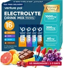 Venture Pal High Sodium Electrolyte Powder Packets Sugar Free Hydration Drink New. Price: $14.99.