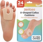 Zentoes U-shaped Felt Pads Protect Calluses From 24 Count, Beige New. Price: $23.99.