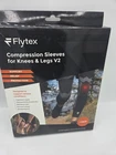 Compression Sleeves Pain Relief Osteoarthritis Grey Flytex Injury Knees New. Price: $60.00.