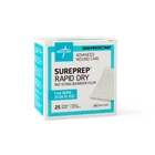 Medline Sureprep Rapid Dry Barrier Film Wipe- Box Of 25 MSC1605 New. Price: $24.00.