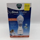 Vicks Sinus Inhaler Personal Steam Congestion Relief Open Box New. Price: $29.99.