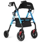 Ambliss 10" Front Wheeled Walkers For Seniors,rollator With Seat And E... New. Price: $220.76.