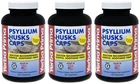 Yerba Prima Psyllium Husks Caps - 180 Pack Of 3 Natural Fiber Suppleme... New. Price: $86.43.