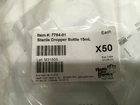 50 Health Care Logistics 15ML Sterile Dropper Bottle 7784-01 New. Price: $22.00.
