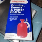 Walgreens Douche Enema Ribbed Water Bottle System 1.75 Qt Warm Cold Application New. Price: $14.98.