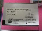 Vacuette Multiple Use Drawing Needle, Greiner Bio-one 100PCS 22 Ref 450061 New. Price: $29.99.