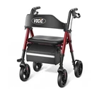 Vocic Walkers For Seniors, Heavy Duty Rollator With Seat, 350LB Capacity, New. Price: $53.99.